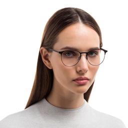 Shop Ray-Ban Unisex Panthos Eyeglasses in Black online.