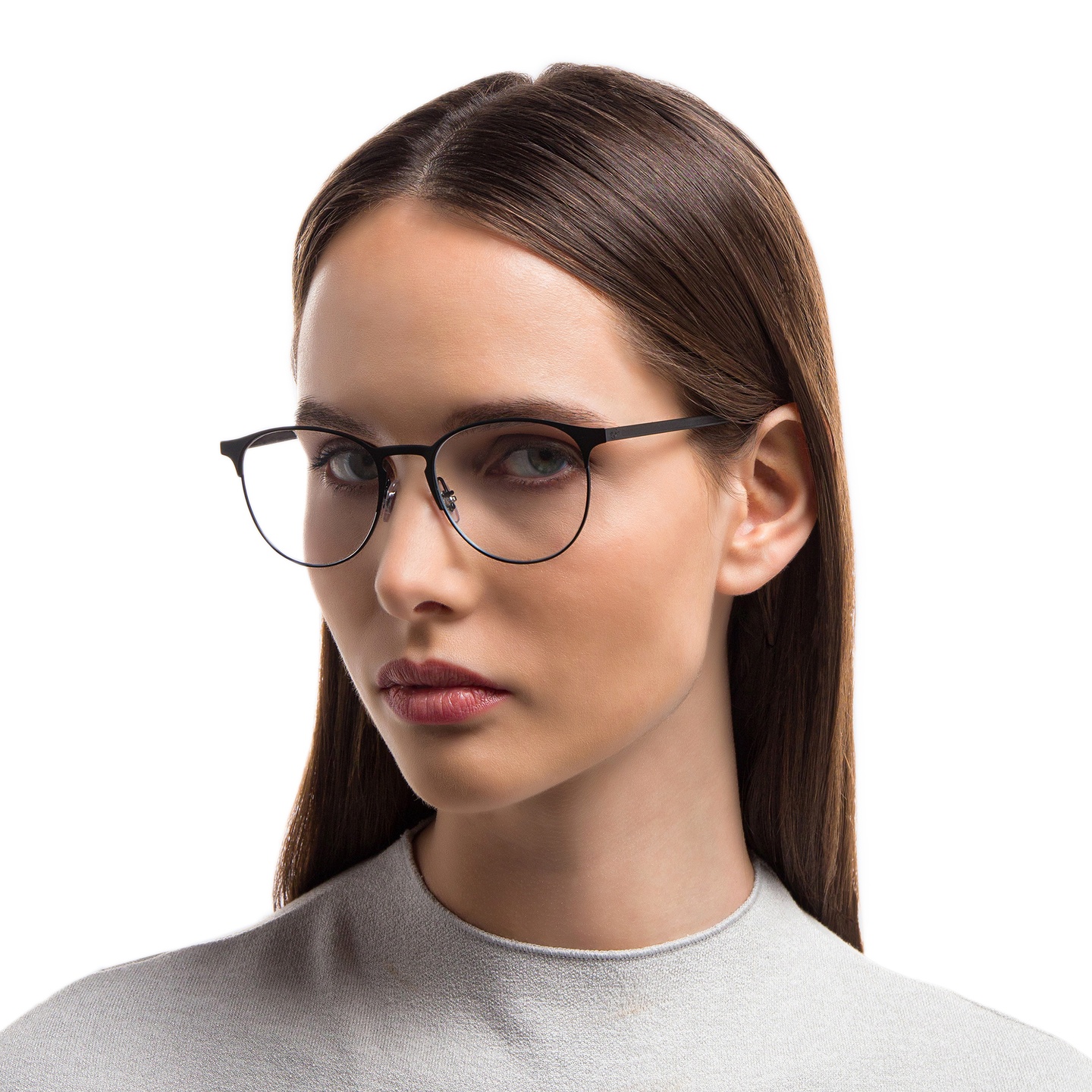 Shop Ray-Ban Unisex Panthos Eyeglasses in Black online.