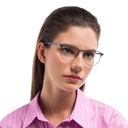 Shop Ray-Ban Unisex Panthos Eyeglasses in Gunmetal online.