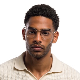 Shop Ray-Ban Unisex Hexagonal Irregular Eyeglasses in Rose Gold online.