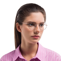 Shop Ray-Ban Jack Unisex Irregular Eyeglasses in Copper online.